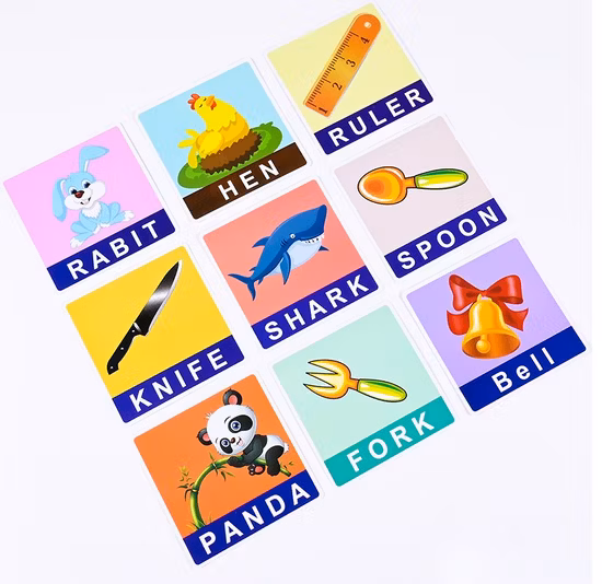 Customized Parent-Child Interactive Children′s Board Game Learning Card Set